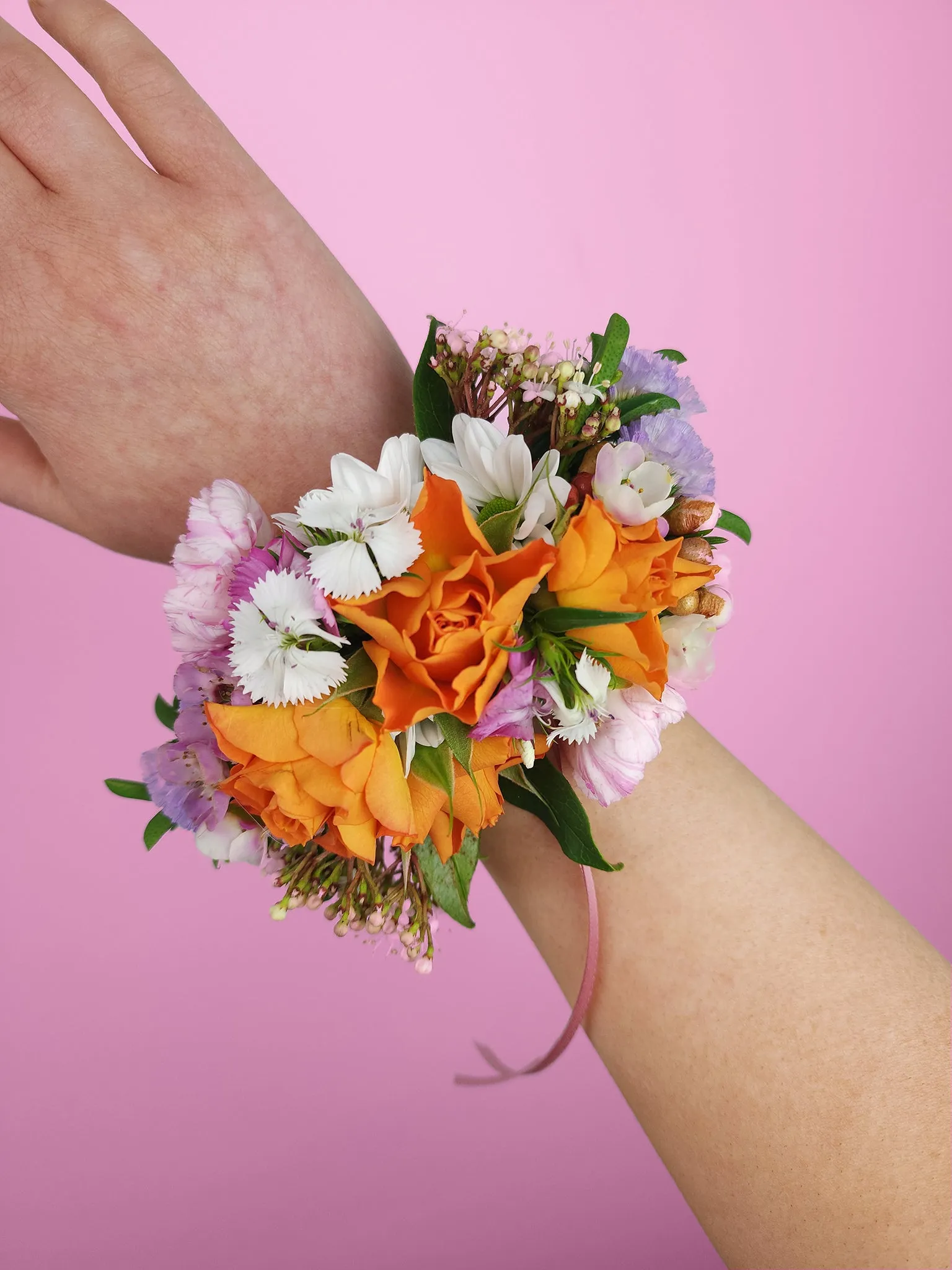 Corsage wristlet