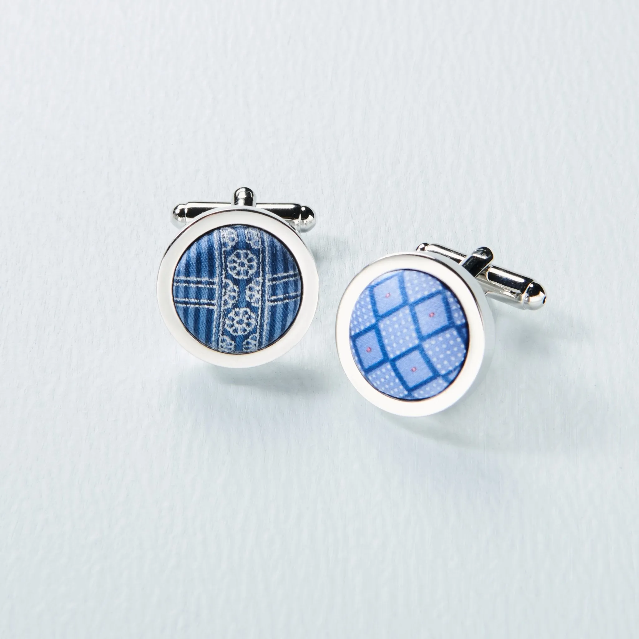 Covered Button Cufflinks