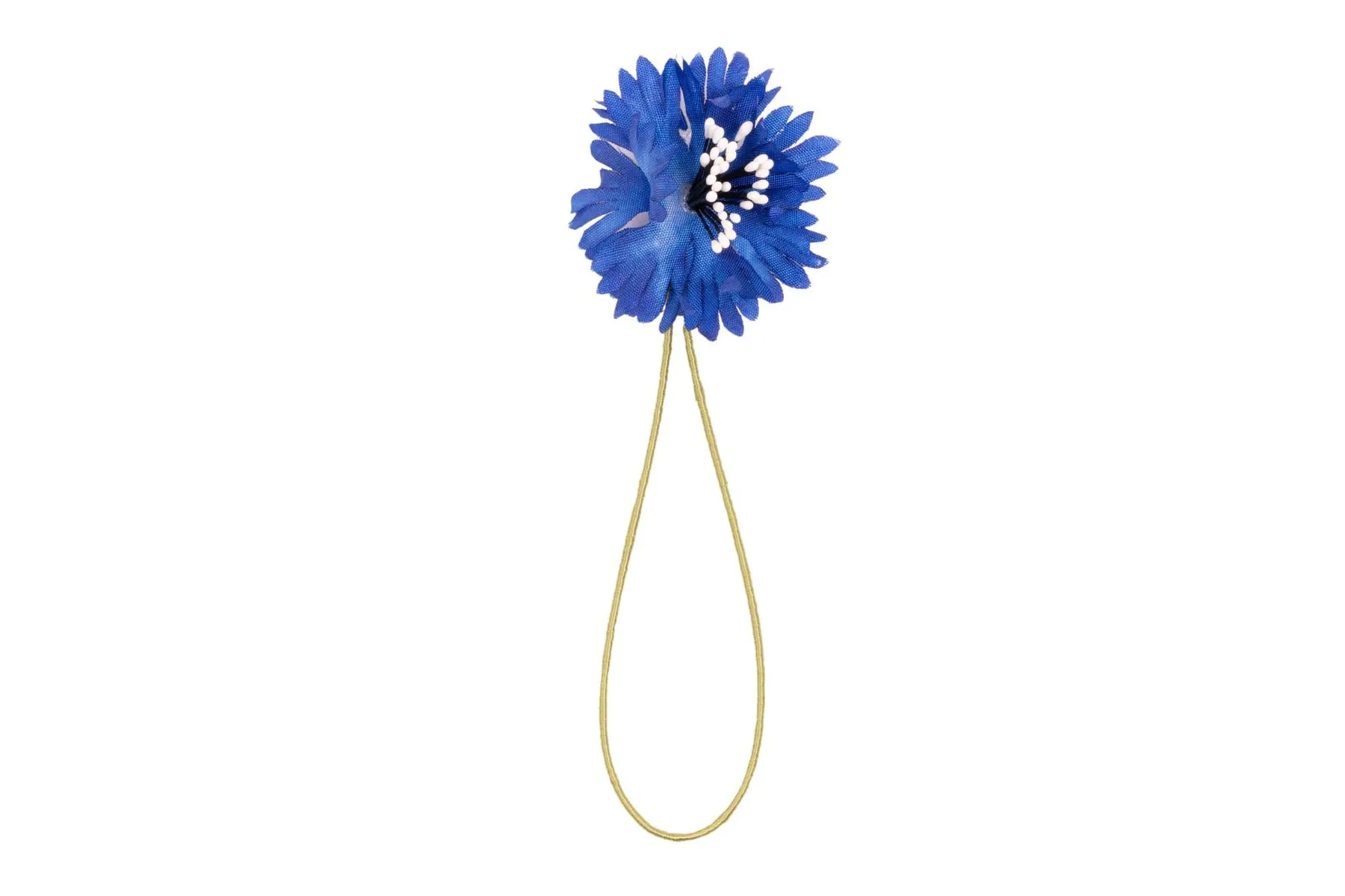 Dark Blue Cornflower Boutonnière Flower