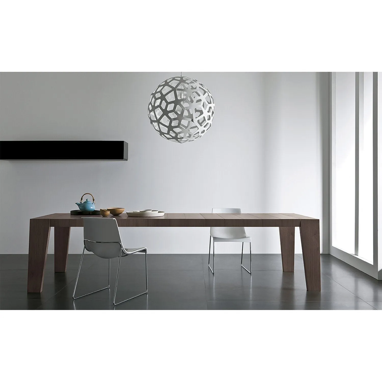 David Trubridge White Coral Pendant Light