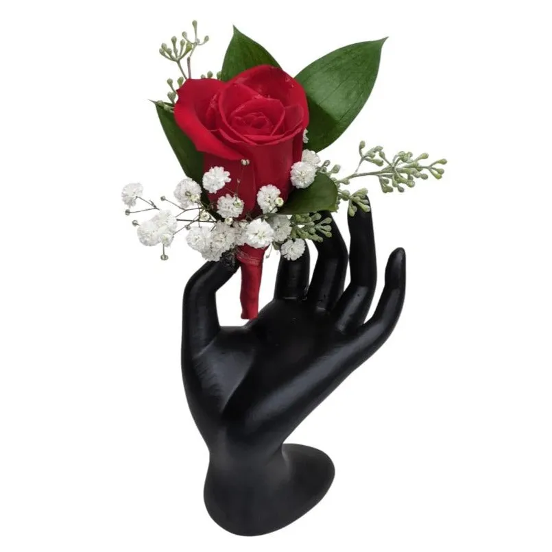 Deluxe Rose Boutonniere