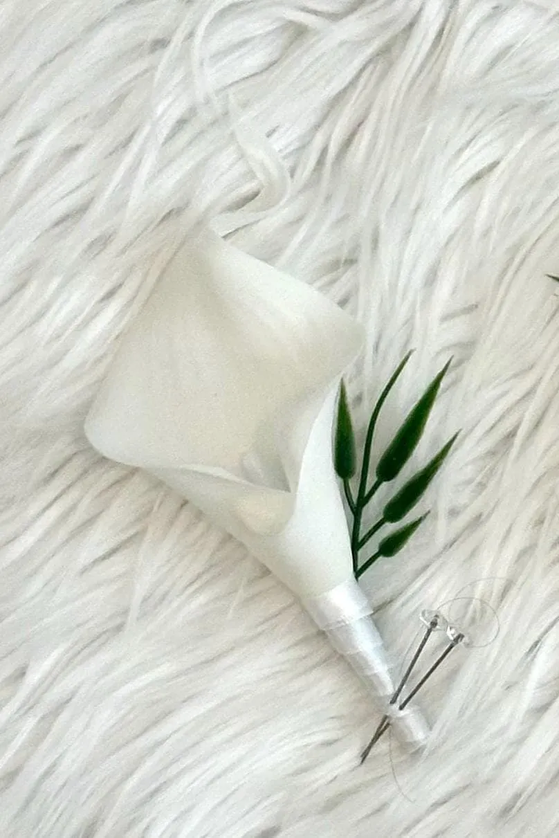 Faux Orchid Wedding Flower Package