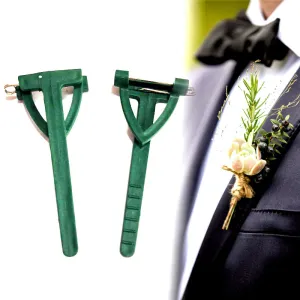 Floral Boutonniere Magnets Plastic Safety Pins Holder