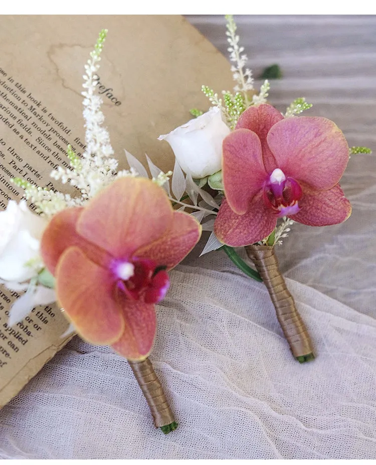 Floral Boutonniere Magnets Plastic Safety Pins Holder
