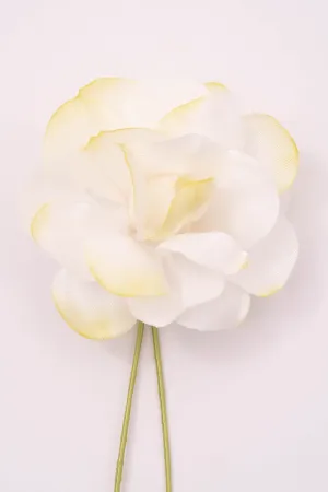 Gardenia Cream Boutonnière Flower