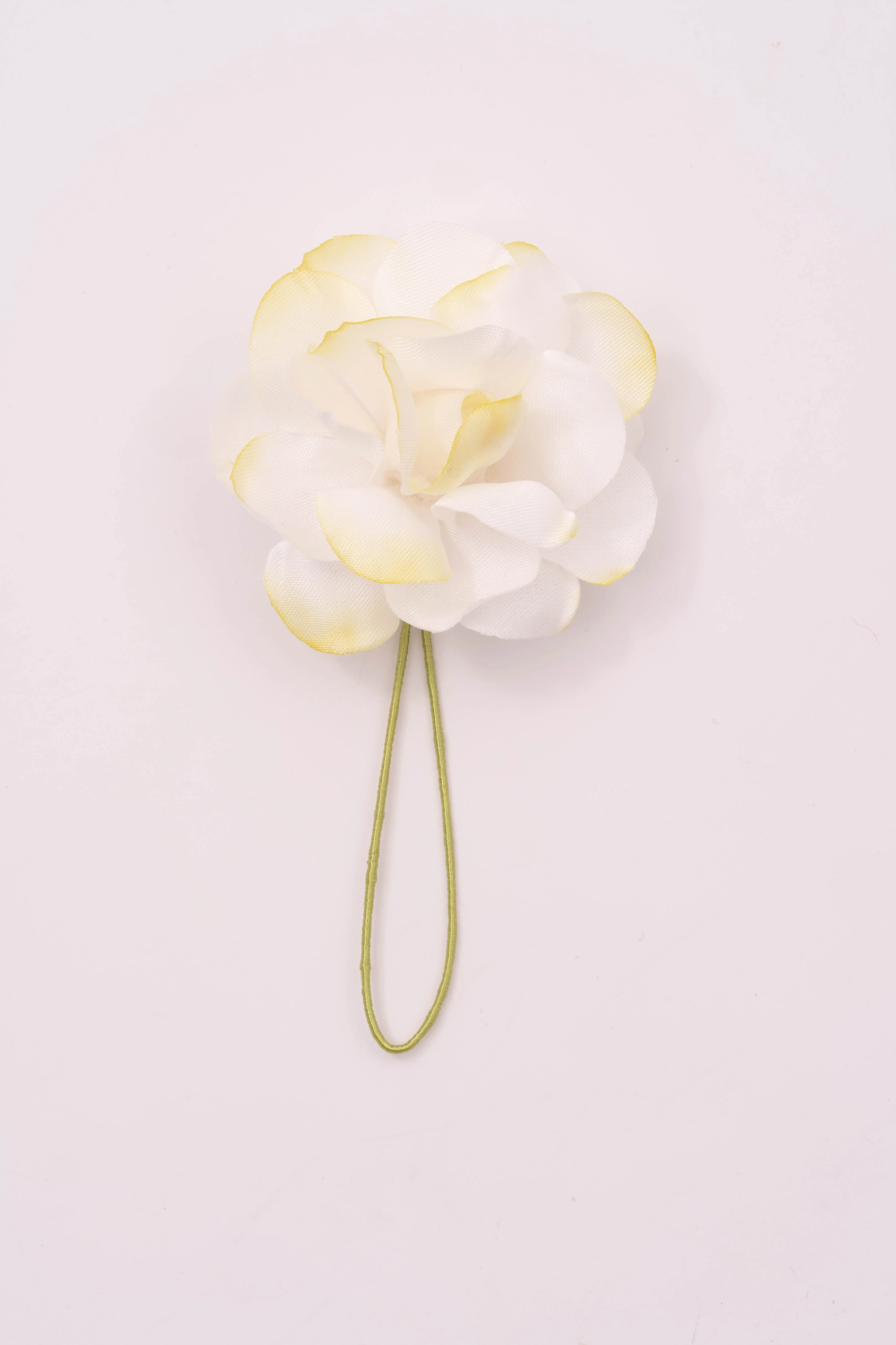 Gardenia Cream Boutonnière Flower