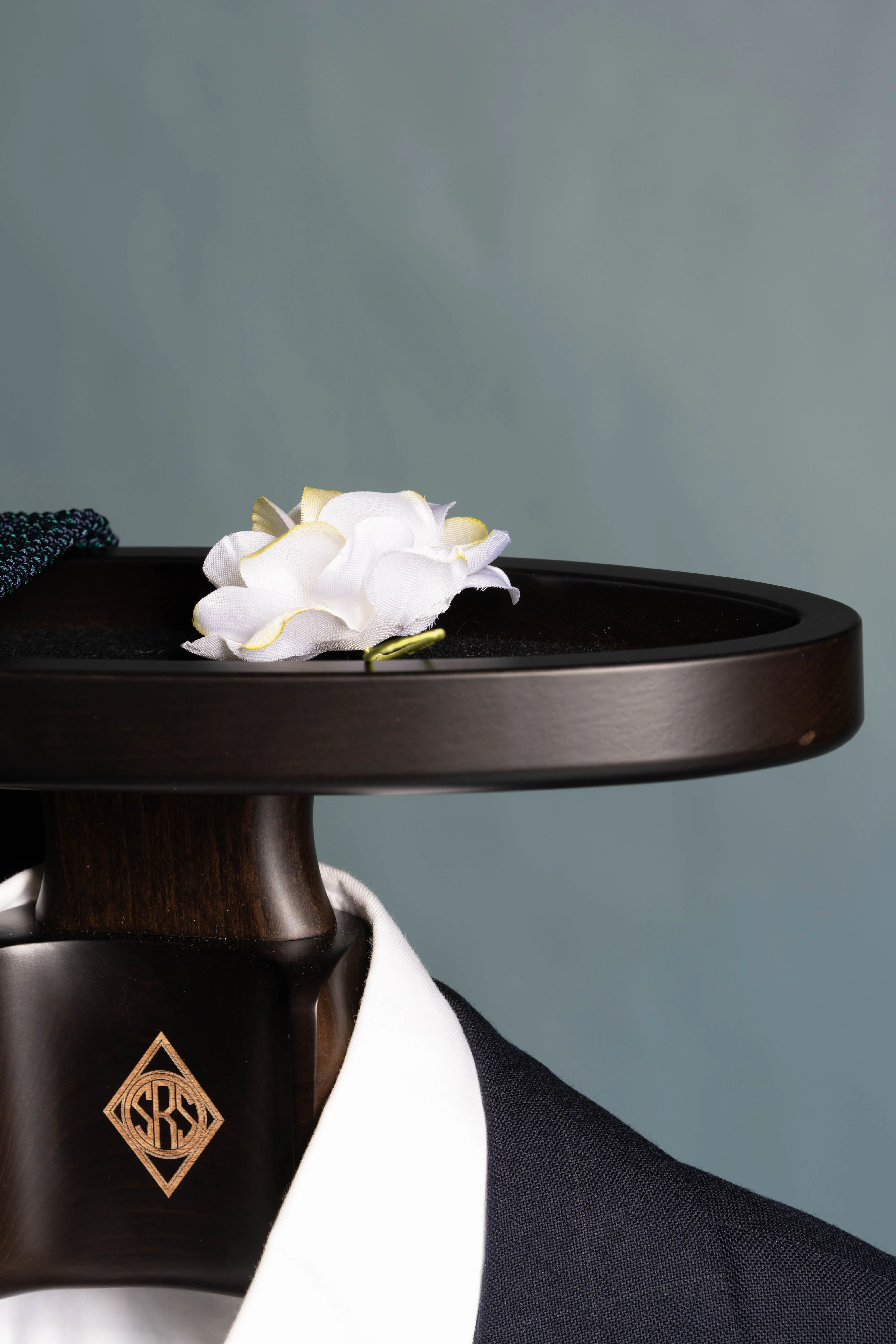 Gardenia Cream Boutonnière Flower