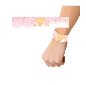 Gem and Glitter Theme Wrist Bands - Pack of 10