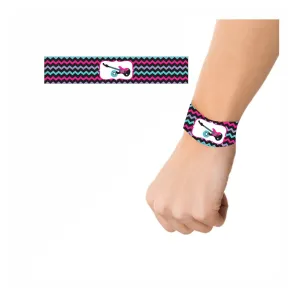 Girly Rockstar Theme Wrist Bands - Pack of 10
