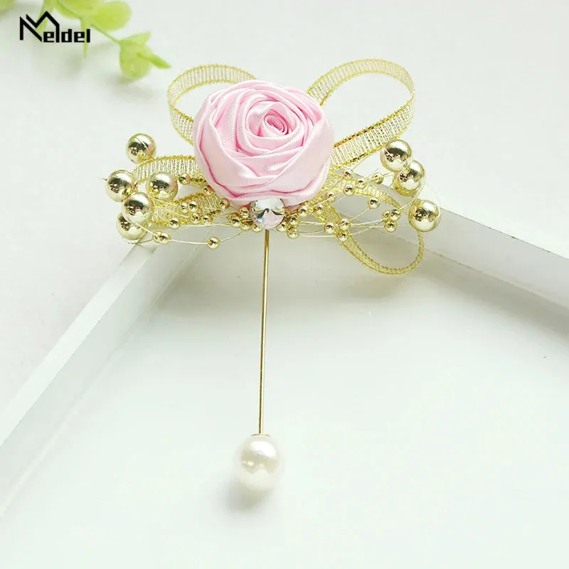 Groom Boutonniere Flower Mens