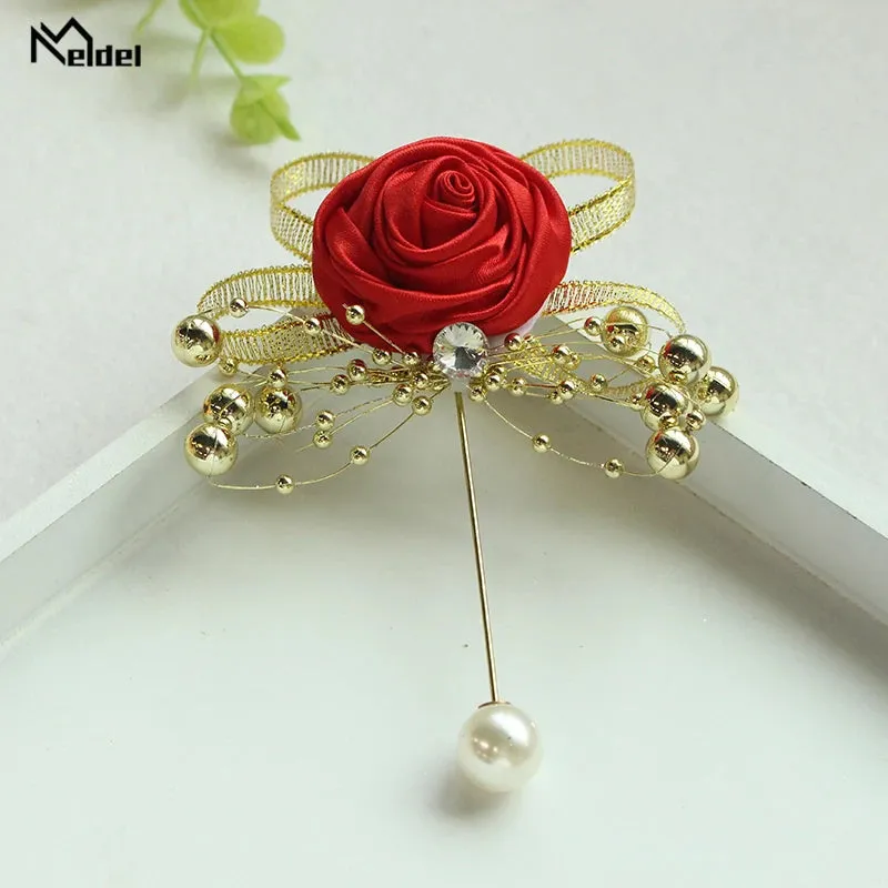 Groom Boutonniere Flower Mens