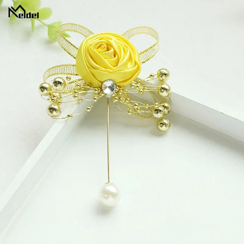 Groom Boutonniere Flower Mens