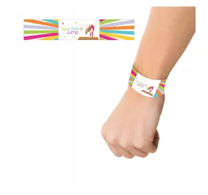 Gymnastics Theme Wrist Bands - Pack of 10