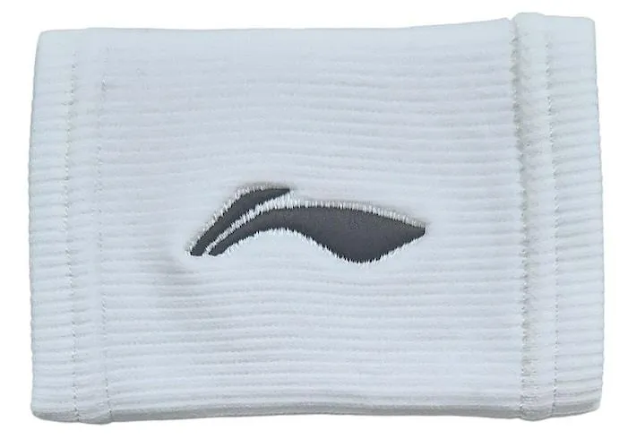 Li-Ning Central Logo Wristband - White