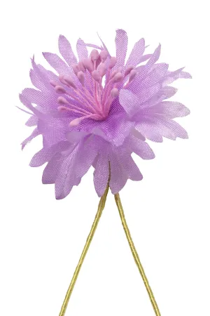 Light Purple Cornflower Boutonnière Flower