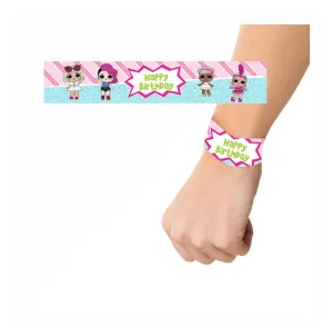 LOL Surprise Theme Wrist Bands - Pack of 10
