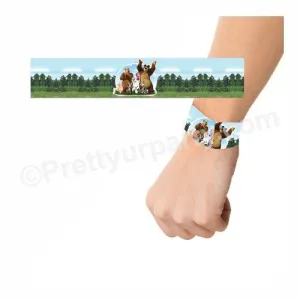 Masha and The Bear Theme Wrist Bands - Pack of 10
