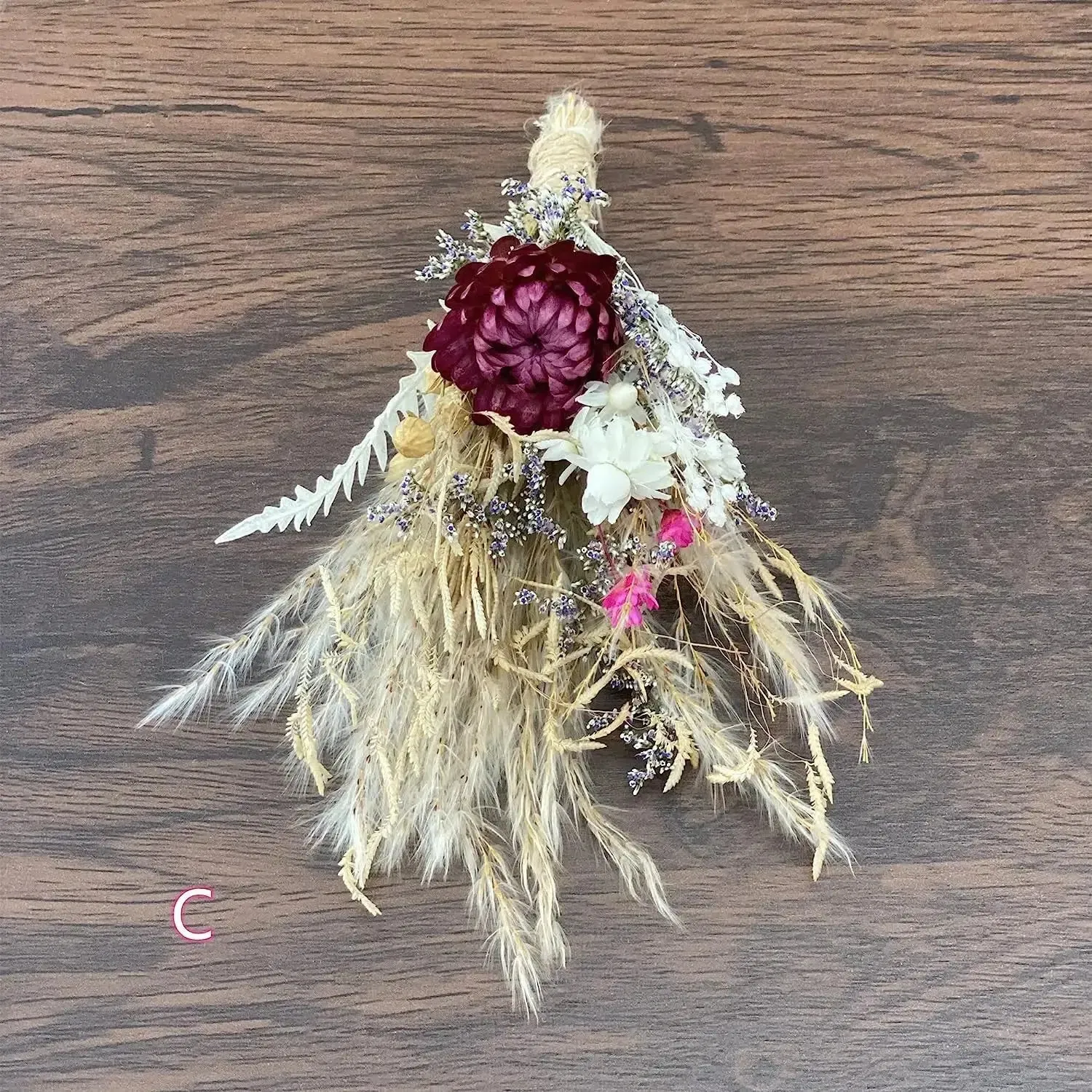 Mini Dried Flower Boutonnieres