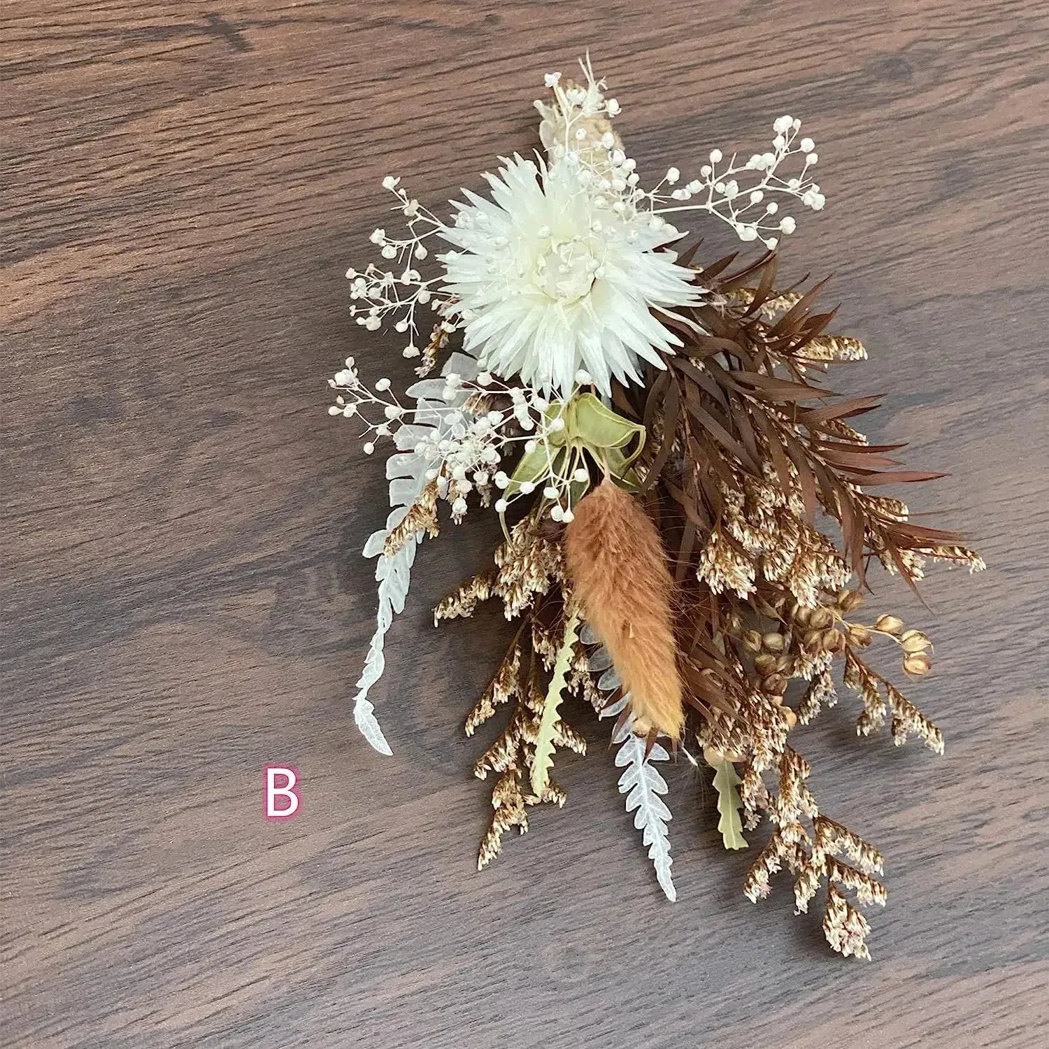 Mini Dried Flower Boutonnieres