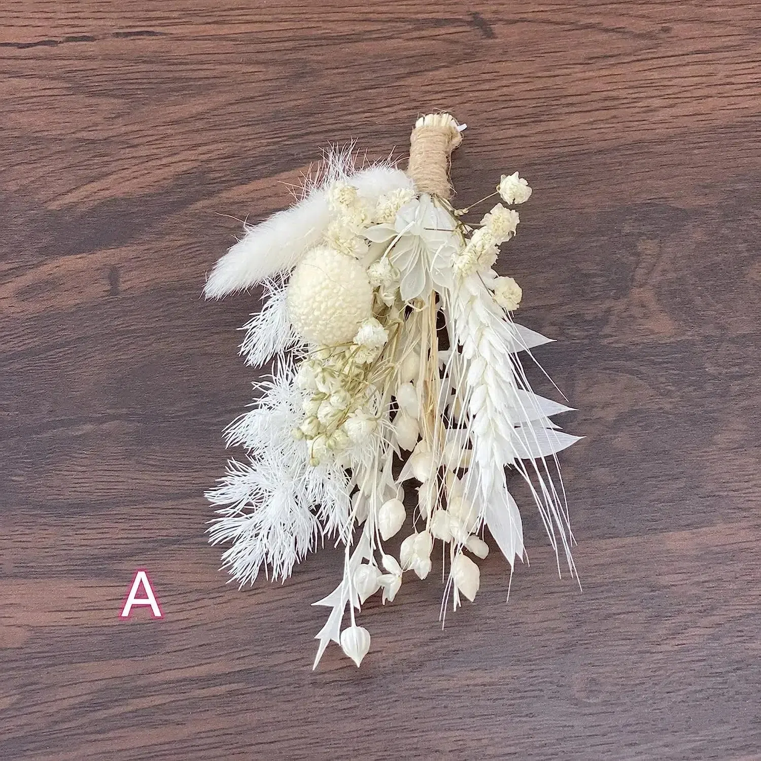 Mini Dried Flower Boutonnieres
