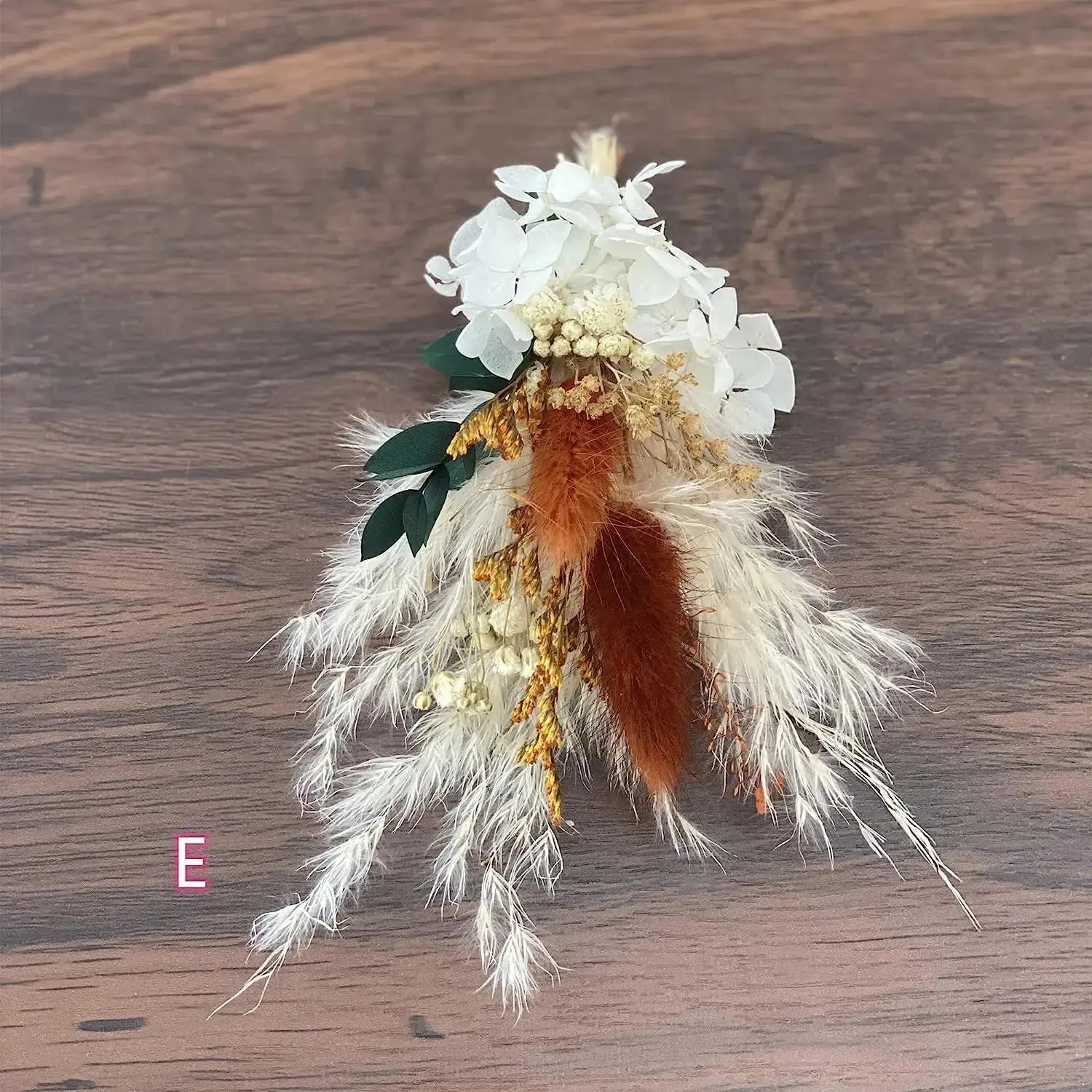 Mini Dried Flower Boutonnieres