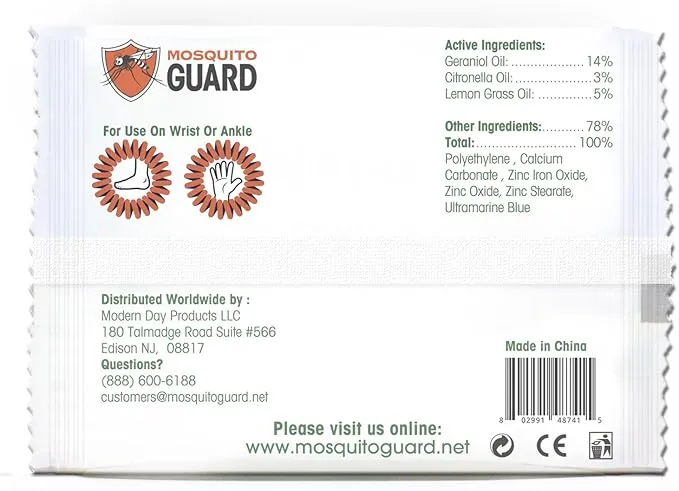 Mosquito Guard Kids Spiral Bands 10 Pack