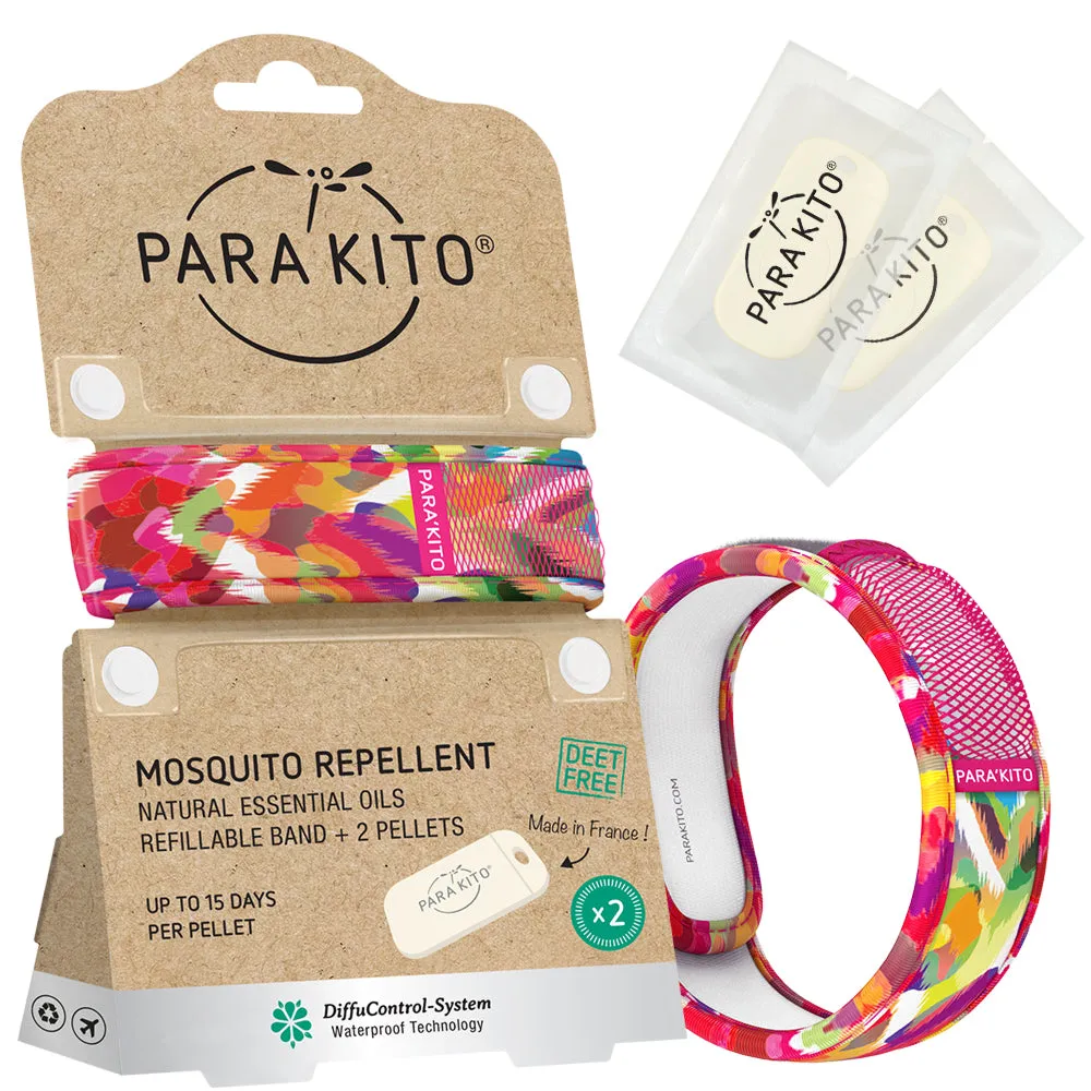 Mosquito Repellent Wristband with 2 refills - Leopard