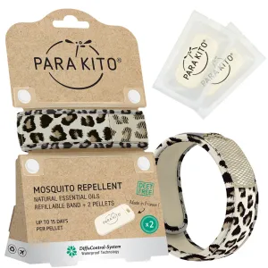 Mosquito Repellent Wristband with 2 refills - Leopard