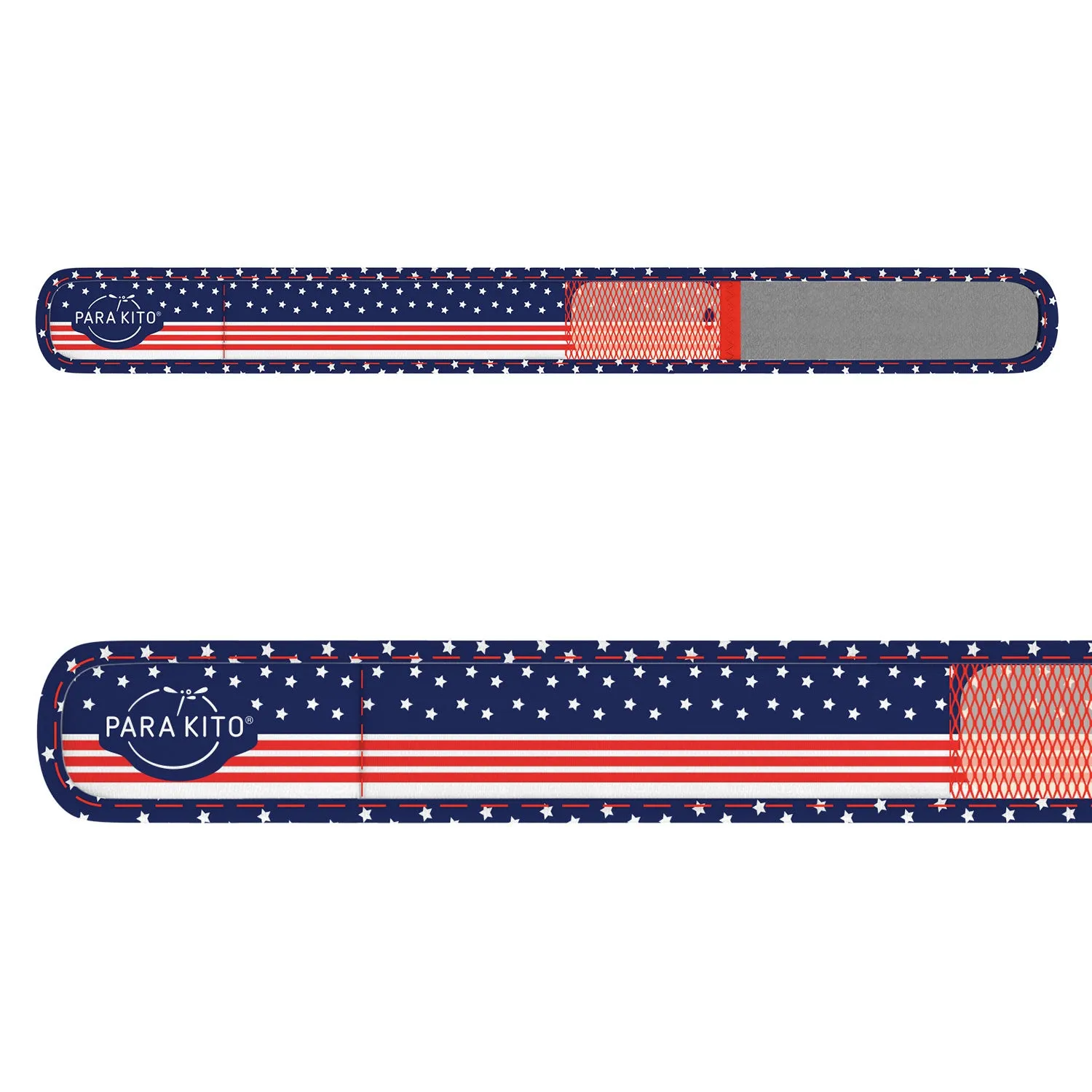 Mosquito Repellent Wristband with 2 refills - Patriot - USA Flag