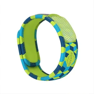 PARA'KITO Mosquito Insect & Bug Protection Wristband - Mosquito Stickers & Bug Spray Alternative - Summer Essentials, Beach Accessories, Hiking & Camping Essentials - Natural Essential Oils (Cube)