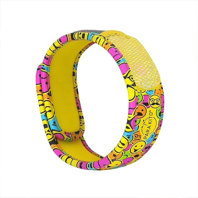 PARA'KITO Mosquito Insect & Bug Protection Wristband - Mosquito Stickers & Bug Spray Alternative - Summer Essentials, Beach Accessories, Hiking & Camping Essentials - Natural Essential Oils (Moody)