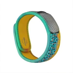 PARA'KITO Mosquito Insect & Bug Protection Wristband - Mosquito Stickers & Bug Spray Alternative - Summer Essentials, Beach Accessories, Hiking & Camping Essentials - Natural Essential Oils (Trout)