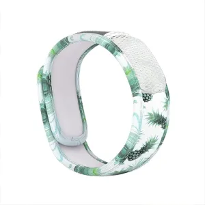 PARA'KITO Mosquito Insect & Bug Protection Wristband - Mosquito Stickers, Bug Spray Alternative - Summer Essentials, Beach Accessories, Hiking & Camping Essentials - Natural Essential Oils (Pineapple)