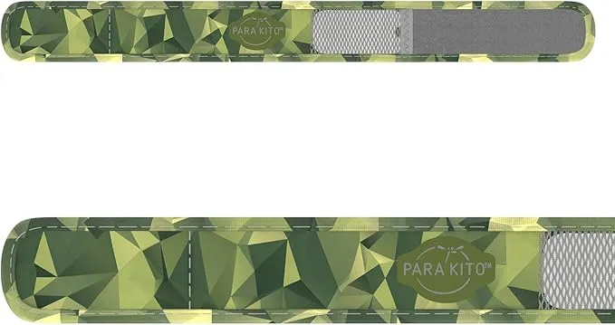 PARA'KITO Mosquito Insect & Bug Repellent Wristband - Waterproof, Outdoor Pest Repeller Bracelet w/Natural Essential Oils (Adventure)