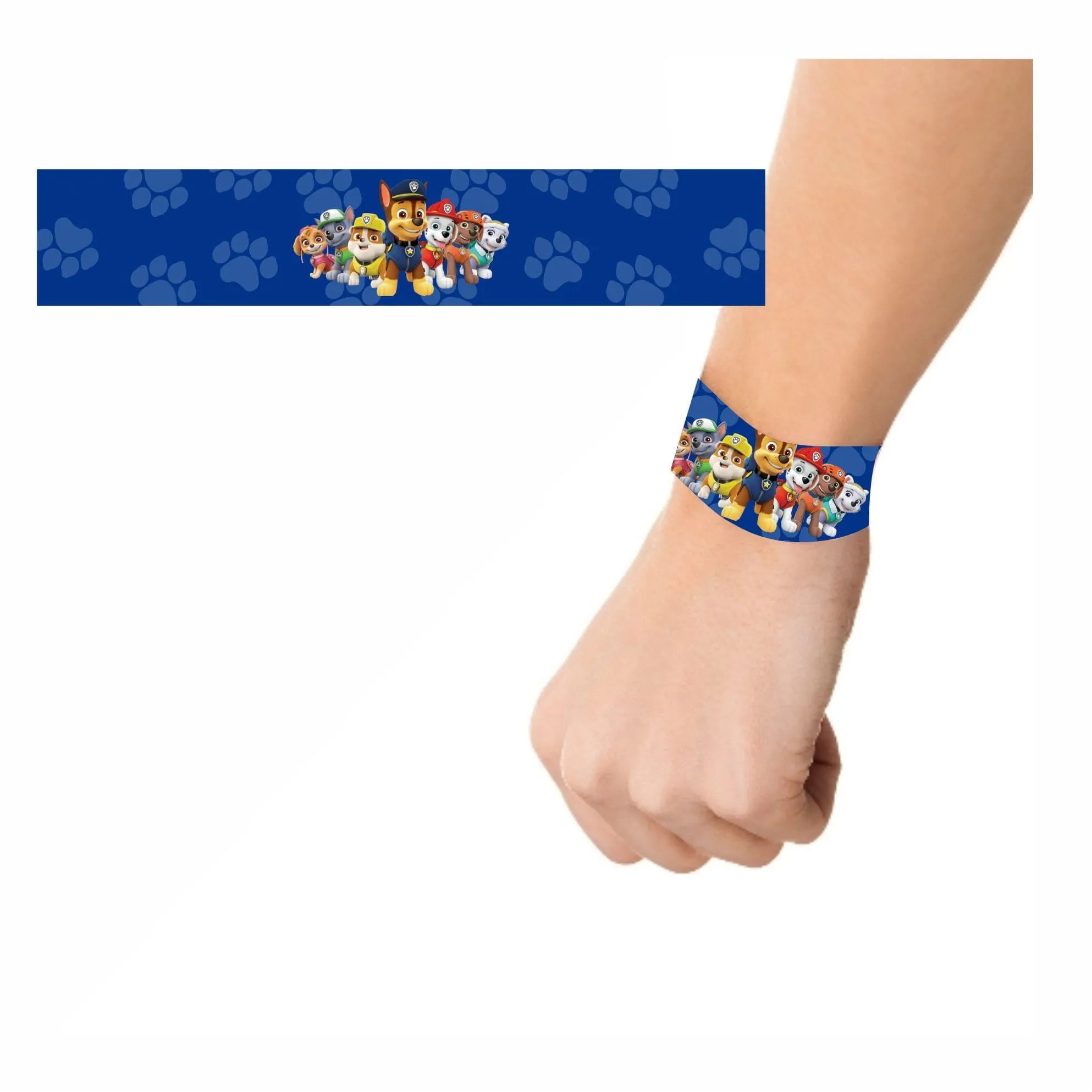 Paw Patrol Blue Theme Wrist Bands -  Pack of 10