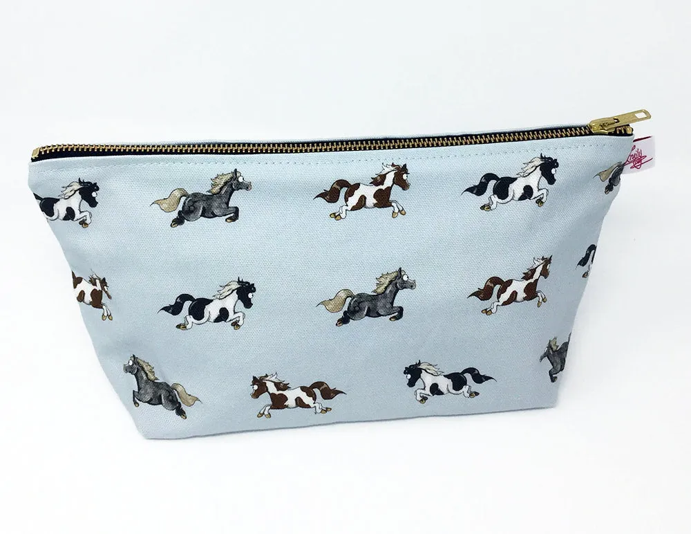 Pony Pattern Wash Bag