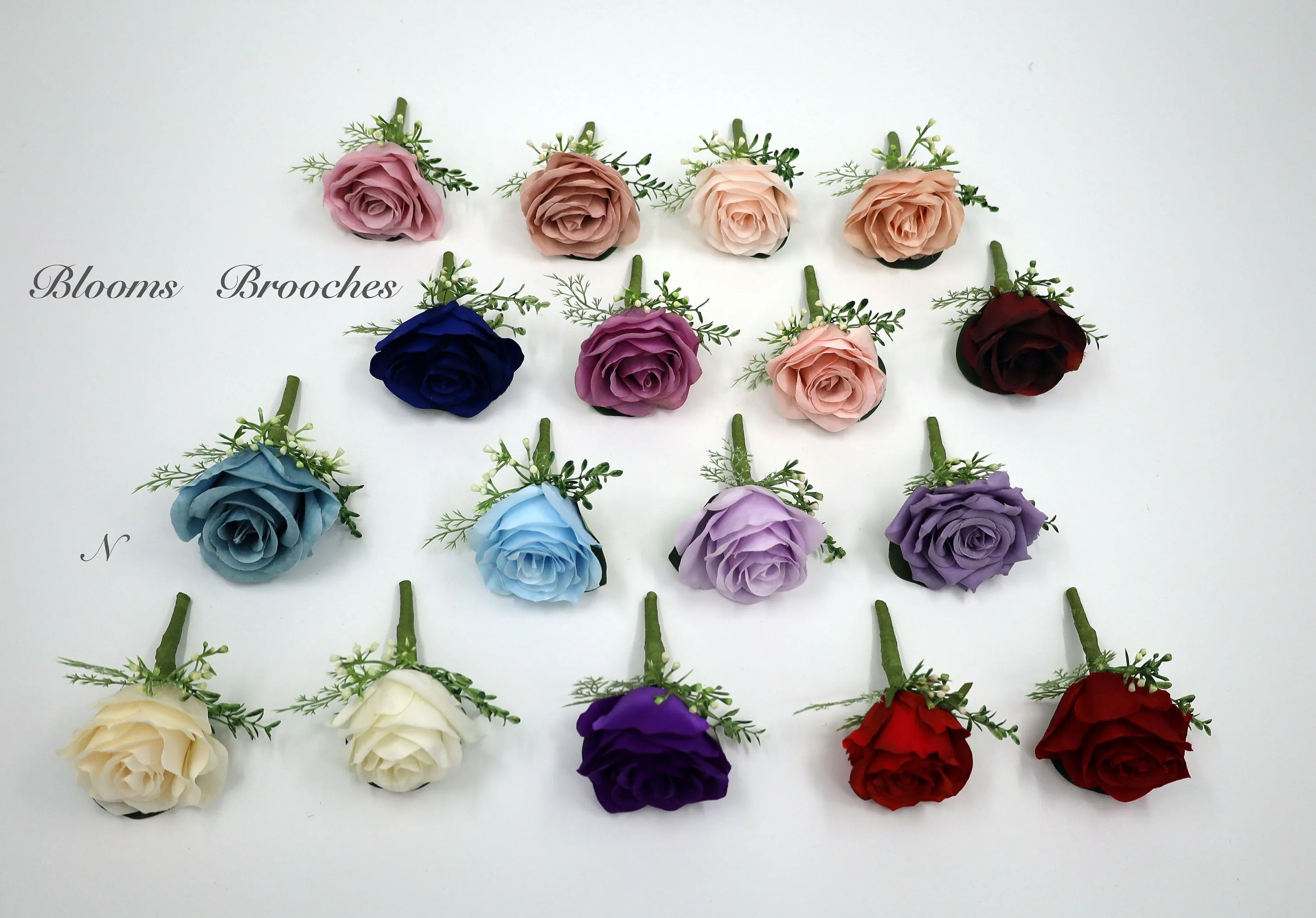 Purple Boutonniere, Lilac, Mauve, Periwinkle Boutonniere for wedding, buttonhole, boutonniere for men, Groom & Groomsmen,  prom, silk