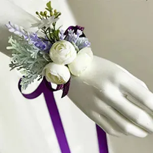 Purple Flowers Handmade Corsages and Boutonnieres