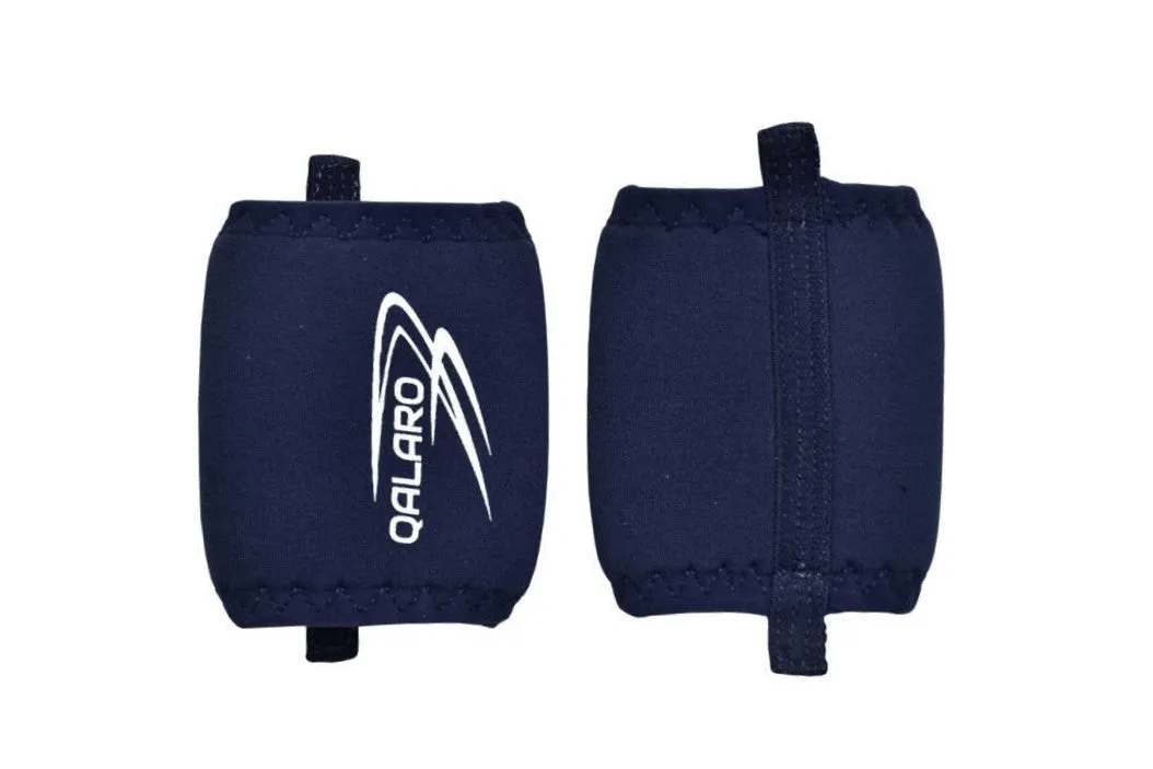 QALARO Double Buckle PRO Grips Set (Neoprene Wristbands)