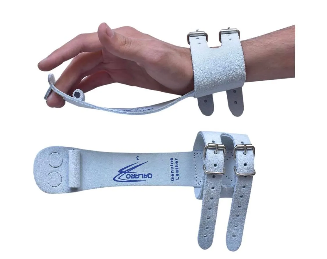 QALARO Double Buckle PRO Grips Set (Neoprene Wristbands)