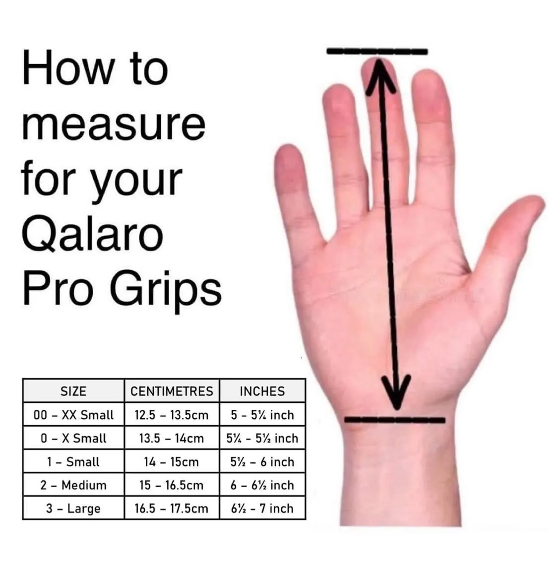 QALARO Double Buckle PRO Grips Set (Neoprene Wristbands)