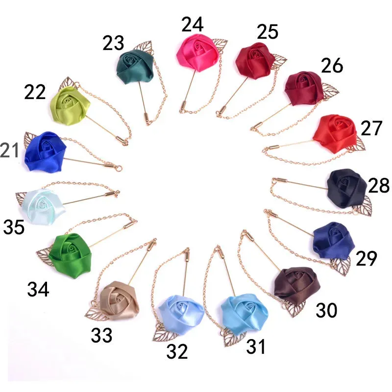 Rose Flowers Lapel Pin
