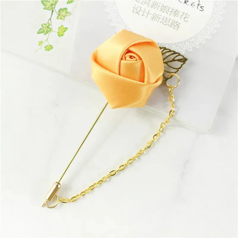 Rose Flowers Lapel Pin