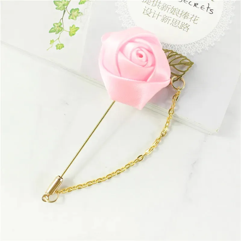 Rose Flowers Lapel Pin