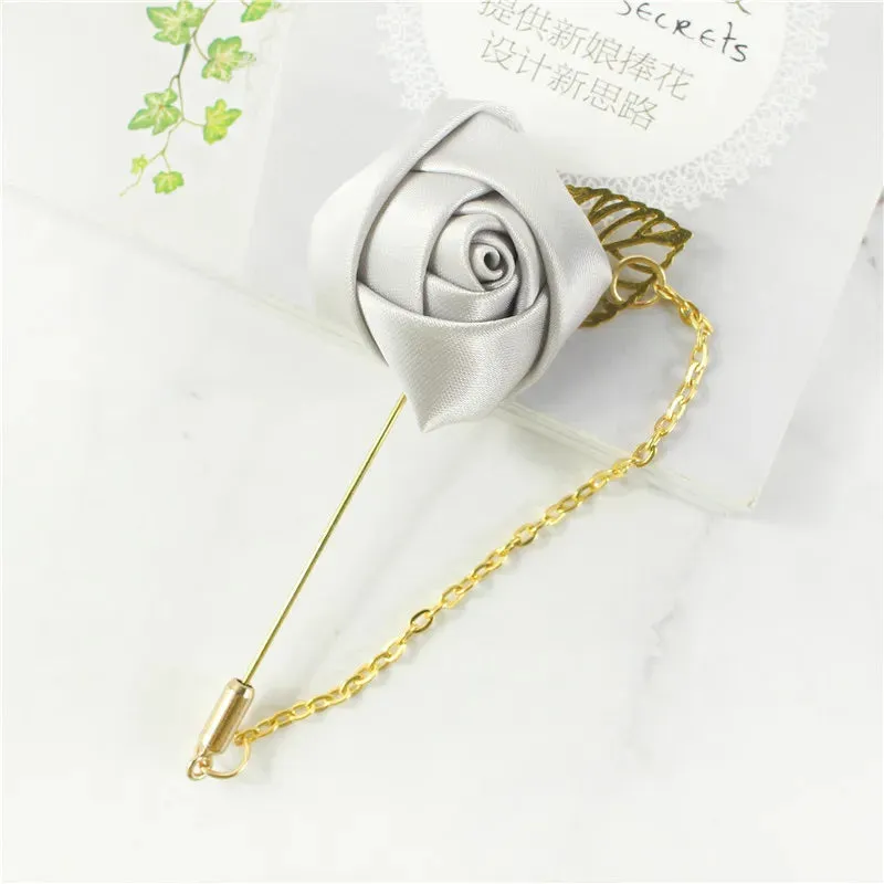 Rose Flowers Lapel Pin