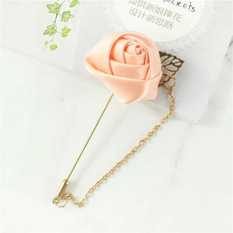 Rose Flowers Lapel Pin