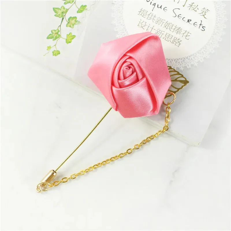 Rose Flowers Lapel Pin