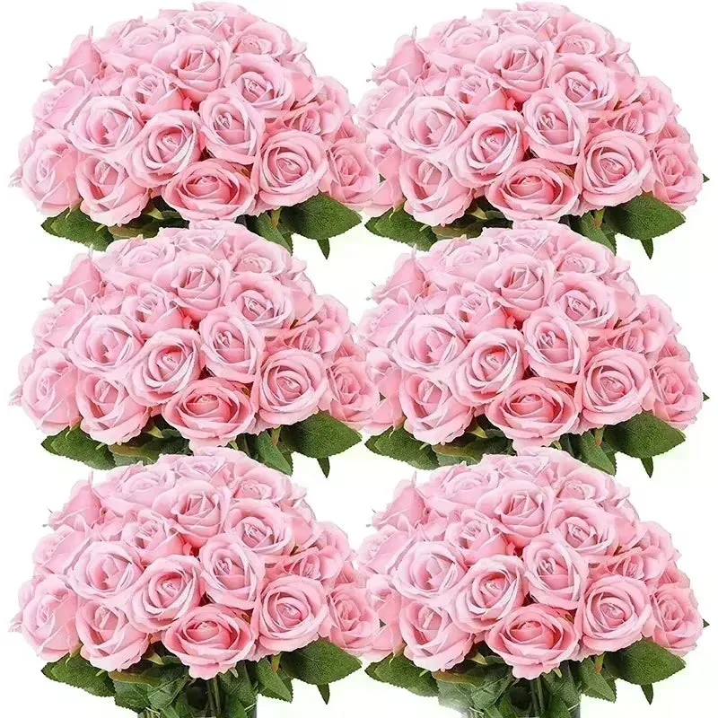 RoseBliss™ – 50 Pcs Real-Look Silk Roses for Any Occasion!