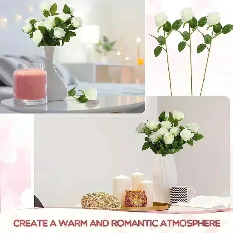 RoseBliss™ – 50 Pcs Real-Look Silk Roses for Any Occasion!