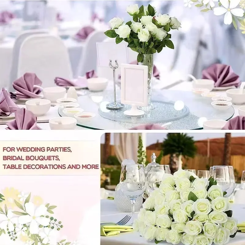 RoseBliss™ – 50 Pcs Real-Look Silk Roses for Any Occasion!
